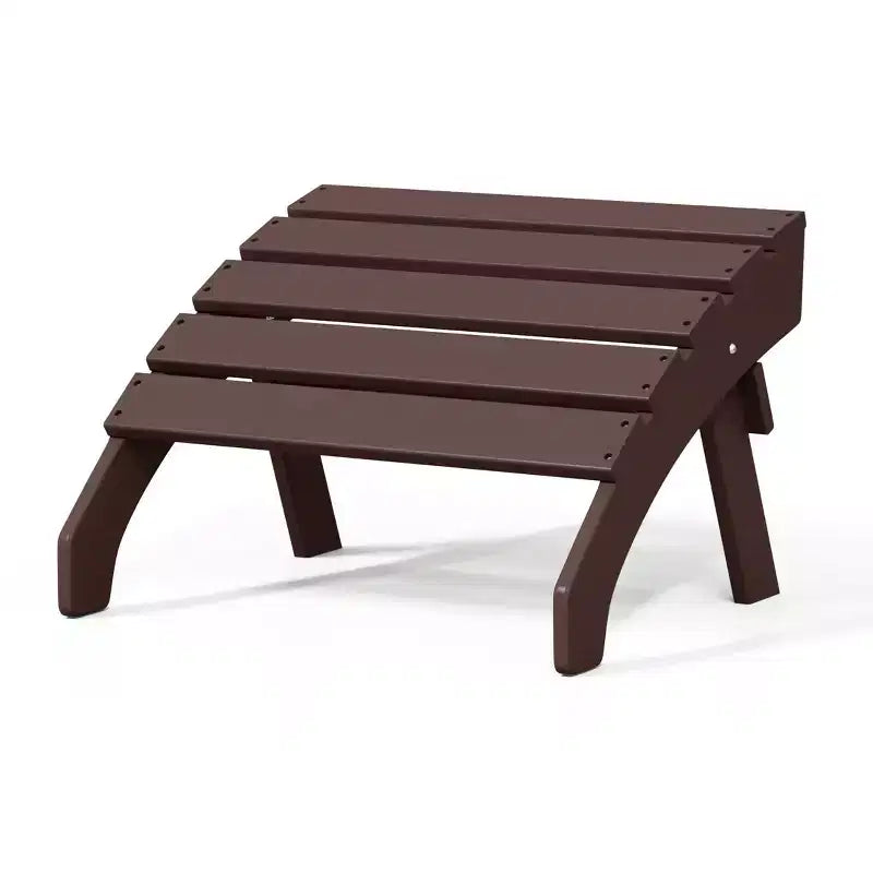 WestinTrends Repose-pieds Ottomane d'extérieur en PEHD Dylan Adirondack