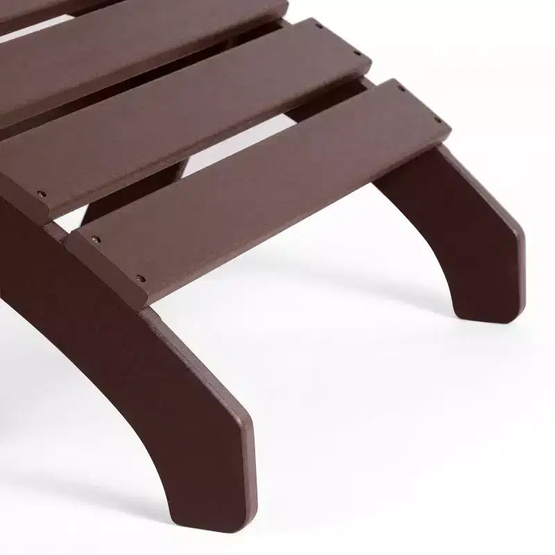 WestinTrends Repose-pieds Ottomane d'extérieur en PEHD Dylan Adirondack