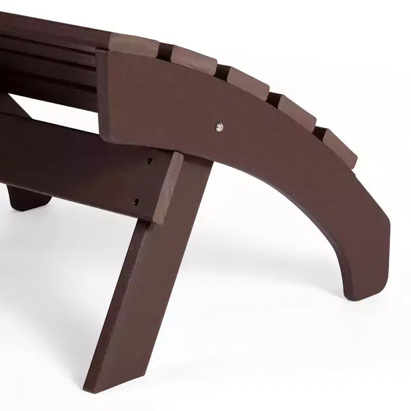 WestinTrends Repose-pieds Ottomane d'extérieur en PEHD Dylan Adirondack