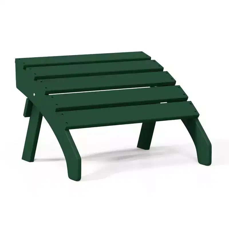 WestinTrends Repose-pieds Ottomane d'extérieur en PEHD Dylan Adirondack
