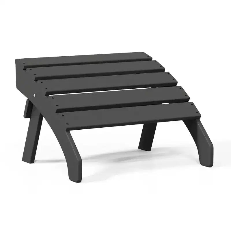 WestinTrends Repose-pieds Ottomane d'extérieur en PEHD Dylan Adirondack