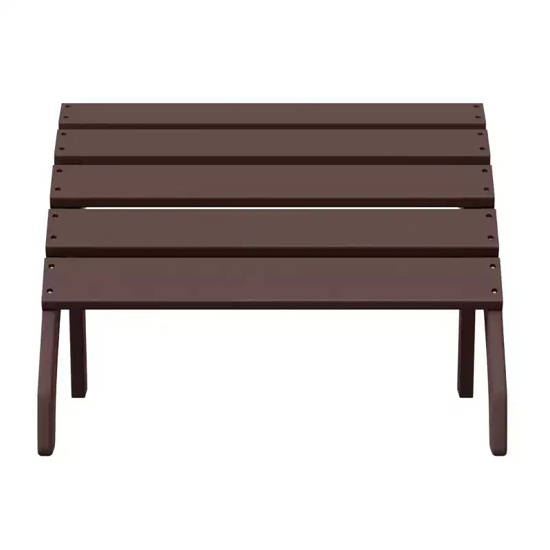 WestinTrends Dylan Poggiapiedi Adirondack per Esterni in HDPE