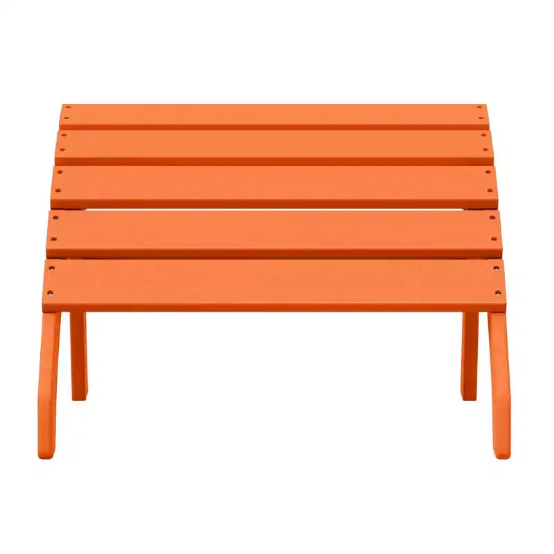 WestinTrends Dylan Poggiapiedi Adirondack per Esterni in HDPE