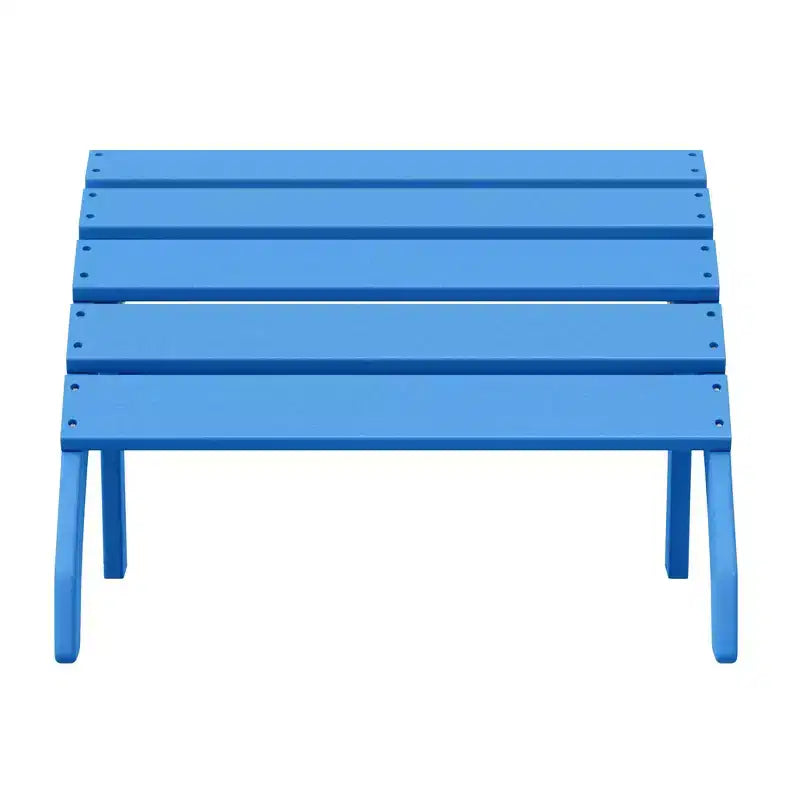 WestinTrends Dylan Poggiapiedi Adirondack per Esterni in HDPE