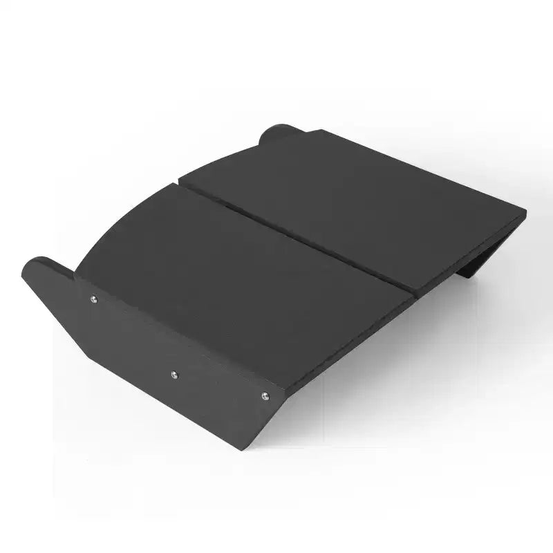 WestinTrends Riviera Pouf Pieghevole da Esterno in Plastica HDPE Stile Adirondack Moderno