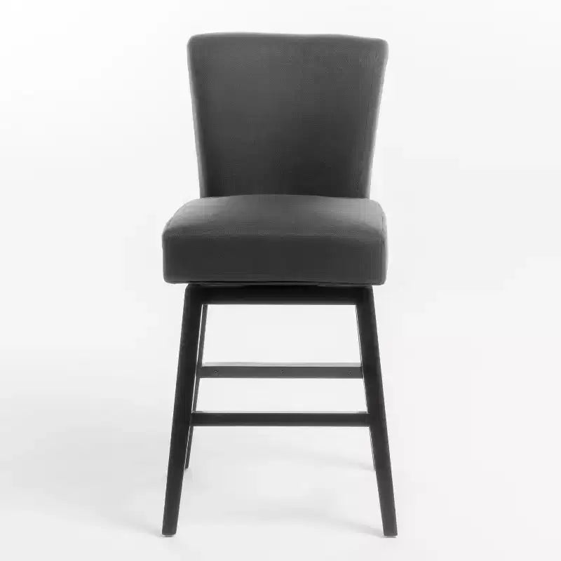 Sgabello da bancone girevole contemporaneo imbottito da 70 cm