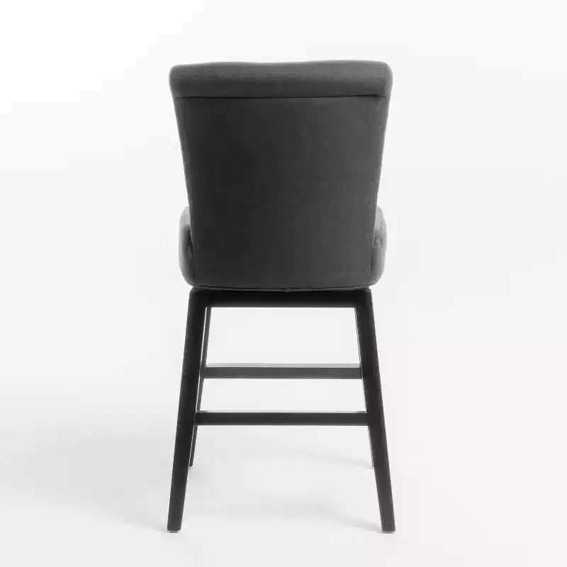 Sgabello da bancone girevole contemporaneo imbottito da 70 cm