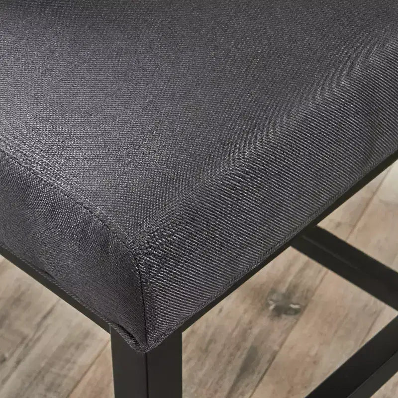 Sgabello da bancone girevole contemporaneo imbottito da 70 cm