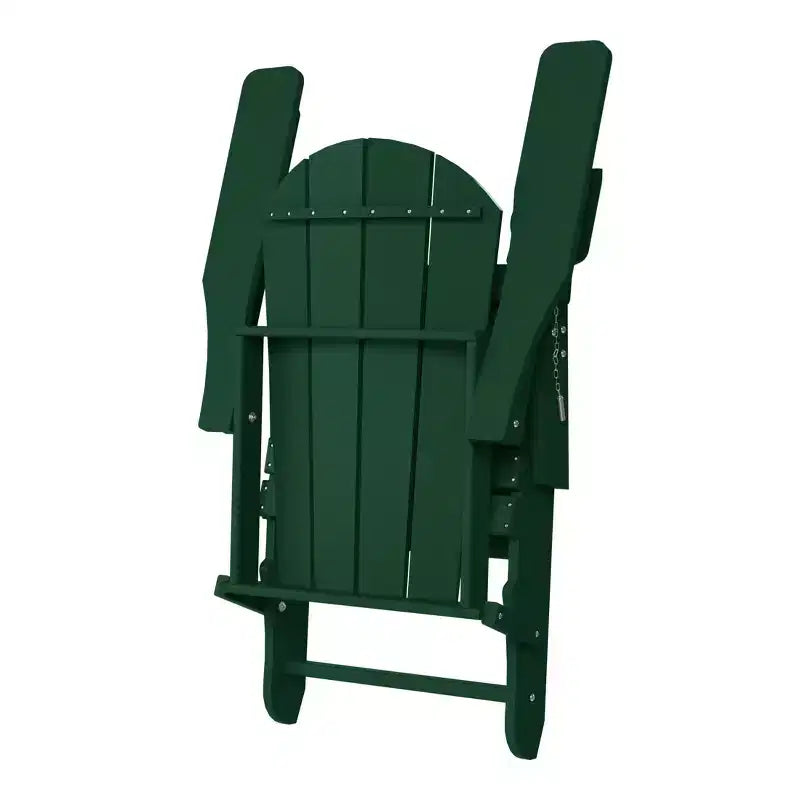 WestinTrends Sedia Adirondack Pieghevole Regolabile Malibu con Poggiapiedi Retrattile e Portabicchieri, Legno Invecchiato