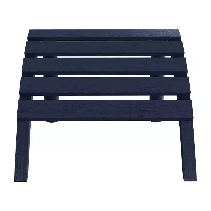 WestinTrends Azura Sgabello Poggiapiedi Adirondack per Esterni in HDPE