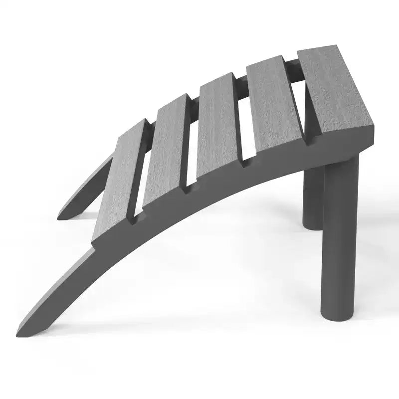 WestinTrends Azura Sgabello Poggiapiedi Adirondack per Esterni in HDPE