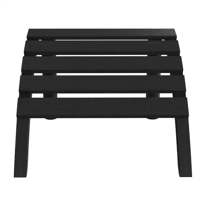 WestinTrends Azura Sgabello Poggiapiedi Adirondack per Esterni in HDPE