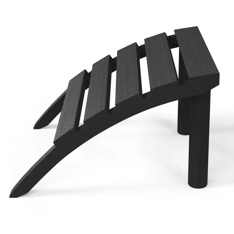 WestinTrends Azura Sgabello Poggiapiedi Adirondack per Esterni in HDPE