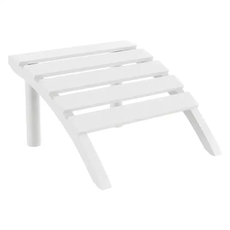 WestinTrends Azura Sgabello Poggiapiedi Adirondack per Esterni in HDPE