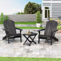Christopher Knight Home Malibu Outdoor Acacia Wood 3 Piece Adirondack Chat Set