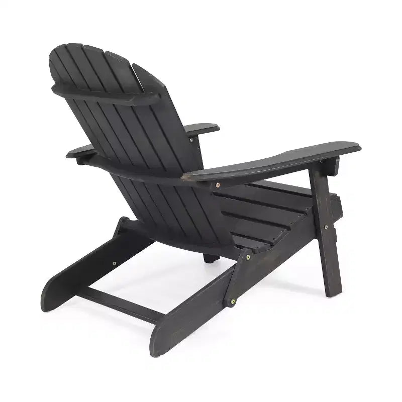 Christopher Knight Home Malibu Set da Conversazione Adirondack da Esterno a 3 Pezzi in Legno di Acacia
