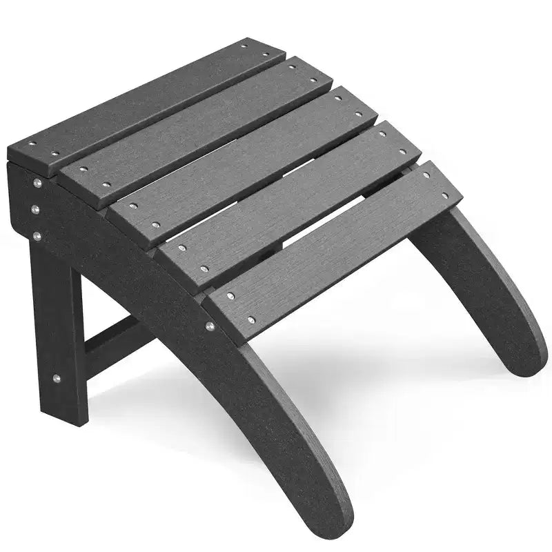 Poggiapiedi TROPOW per sedia Adirondack, poggiapiedi Adirondack in HDPE, sgabello da esterno resistente alle intemperie per portico o piscina