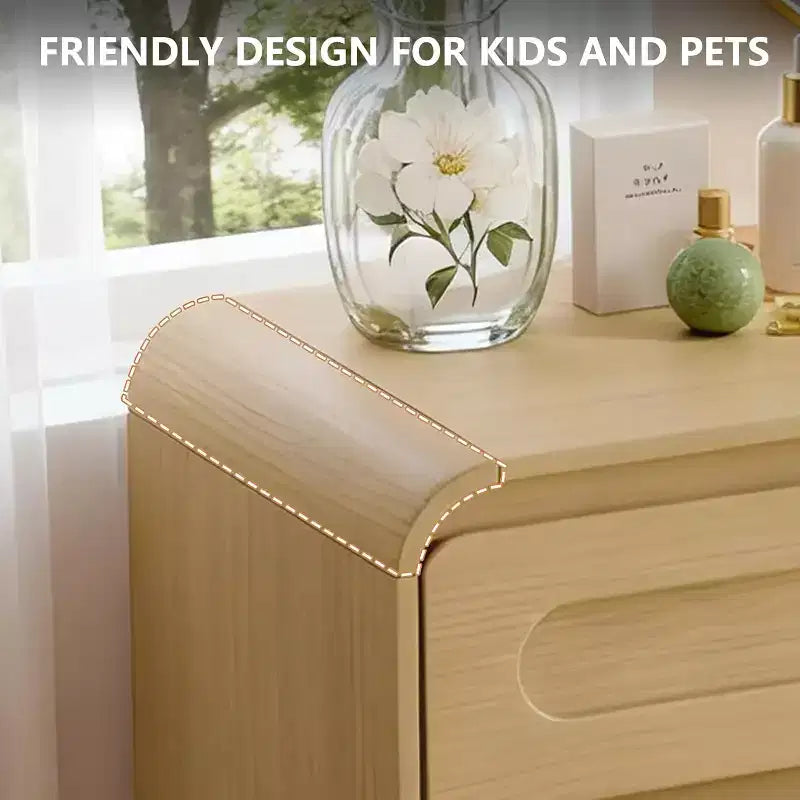 3 Drawer Dressers for Bedroom, 32 Wide Wood Storage Dresser Chest of Drawers Organizer