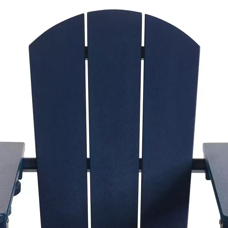 Chaises de patio Adirondack en plastique PEHD pour enfants WestinTrends Malibu avec porte-gobelets (lot de 2)