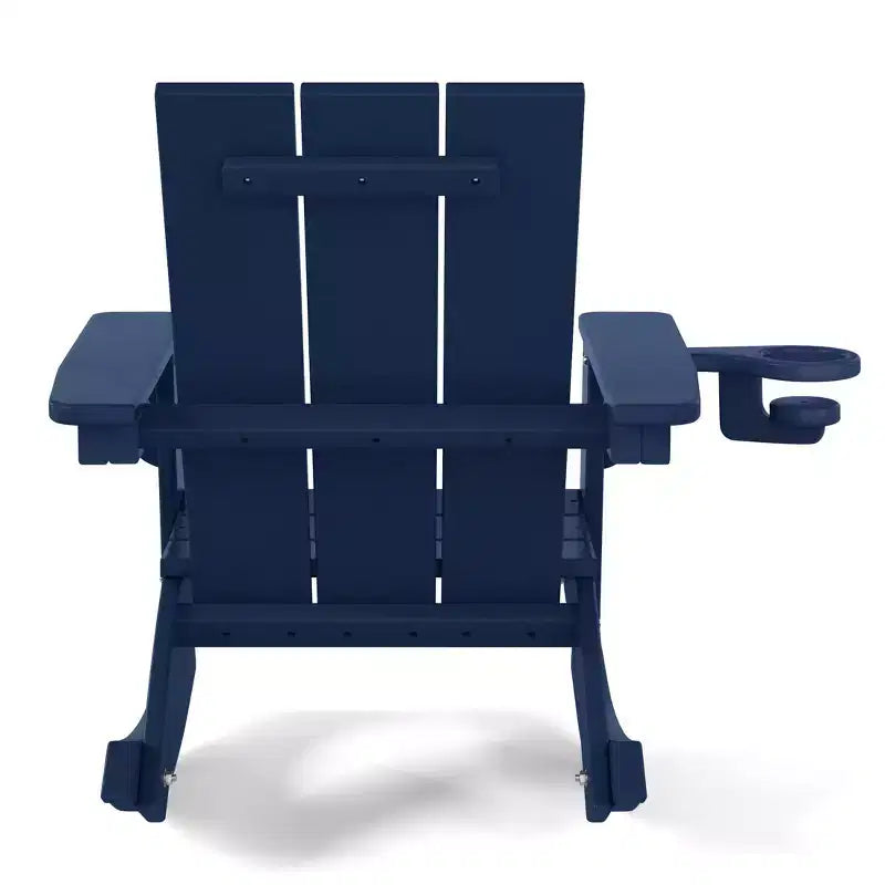 WestinTrends Ashore Sedie a dondolo moderne per bambini in plastica HDPE da esterno (set da 2)