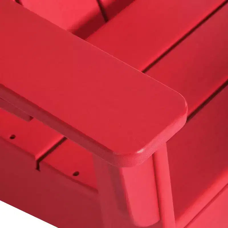 WestinTrends Ashore Sedie a dondolo moderne per bambini in plastica HDPE da esterno (set da 2)