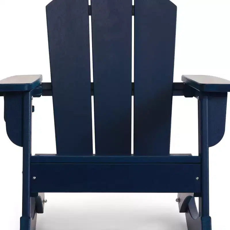 WestinTrends Malibu Sedie a dondolo classiche Adirondack per bambini piccoli in HDPE da esterno (set da 2)