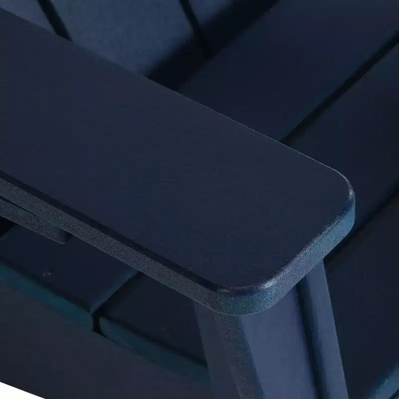WestinTrends Malibu Sedie a dondolo classiche Adirondack per bambini piccoli in HDPE da esterno (set da 2)