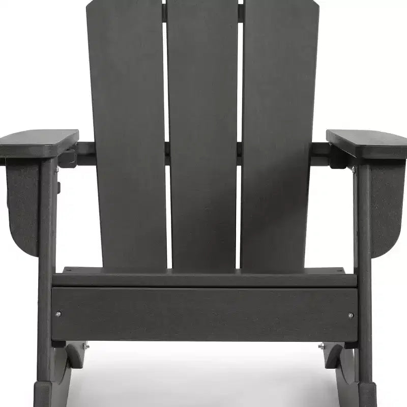 WestinTrends Malibu Sedie a dondolo classiche Adirondack per bambini piccoli in HDPE da esterno (set da 2)