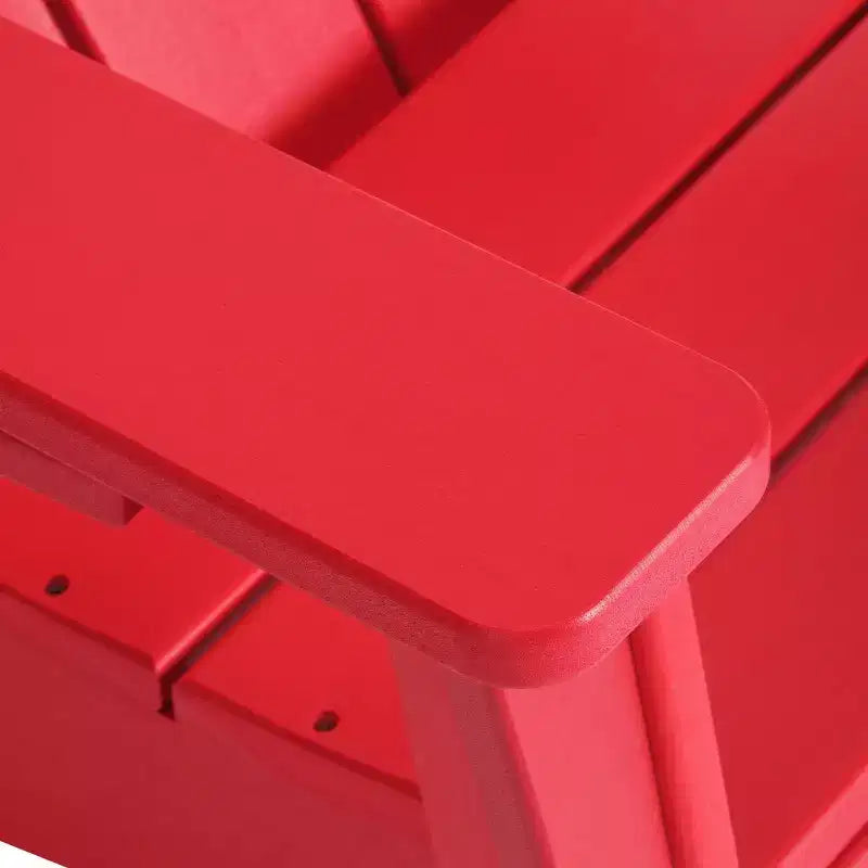 WestinTrends Malibu Sedie a dondolo classiche Adirondack per bambini piccoli in HDPE da esterno (set da 2)