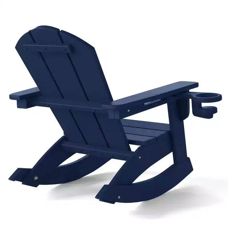 WestinTrends Malibu Sedie a dondolo classiche Adirondack per bambini piccoli in HDPE da esterno (set da 2)