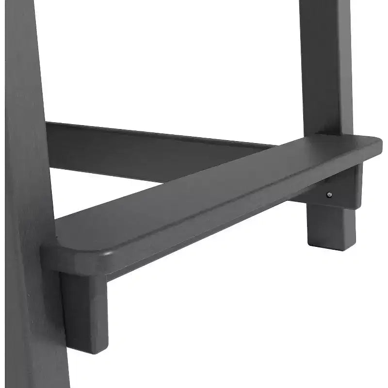 Sedia da bar Tree City Tall Adirondack, sedia da esterno altezza bancone per patio e terrazza, sedia per tutte le stagioni in HDPE resistente