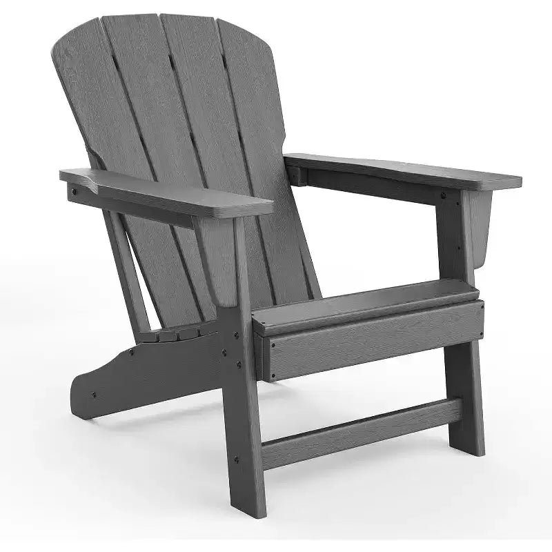 Set di 2 sedie Adirondack in HDPE - Sedie da esterno resistenti alle intemperie per patio/prato (capacità 170 kg, nessun montaggio richiesto)