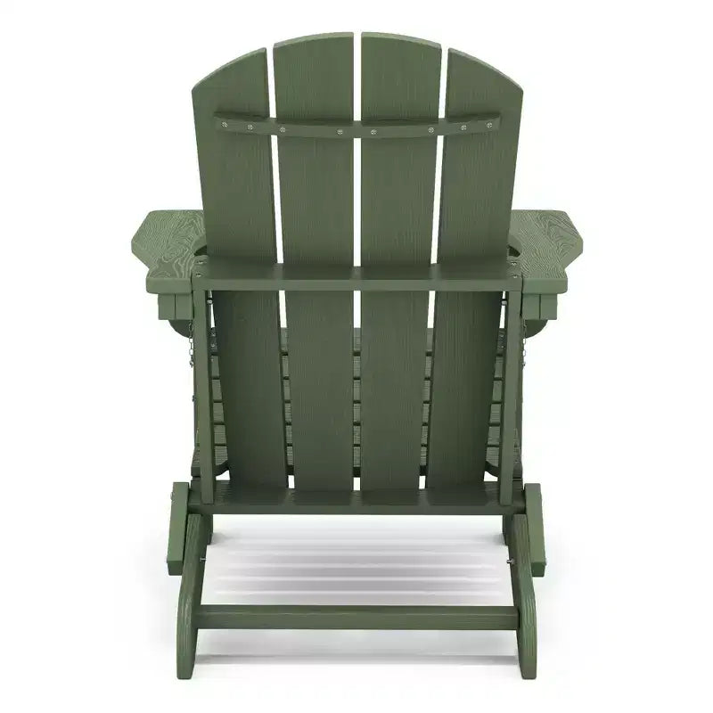 Hyleory Sedia Adirondack Pieghevole in HDPE Sedia a Sdraio da Esterno Resistente alle Intemperie
