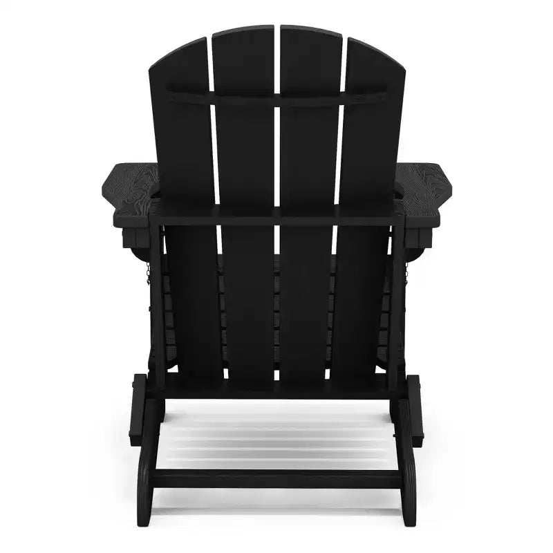 Hyleory Sedia Adirondack Pieghevole in HDPE Sedia a Sdraio da Esterno Resistente alle Intemperie