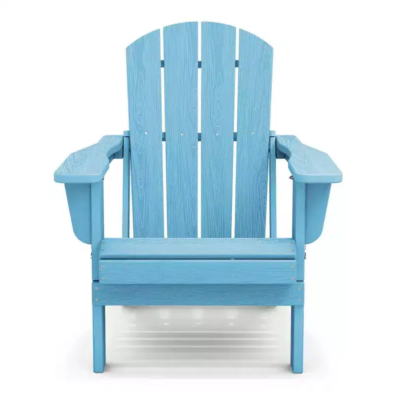 Hyleory Sedia Adirondack Pieghevole in HDPE Sedia a Sdraio da Esterno Resistente alle Intemperie