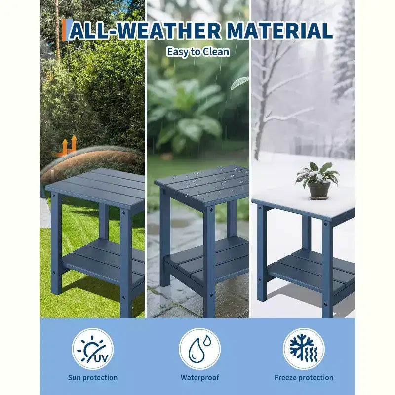 Moderna sedia Adirondack in HDPE, sedia da esterno sovradimensionata in polywood resistente alle intemperie con venature del legno, 380 libbre, per patio, braciere e piscina