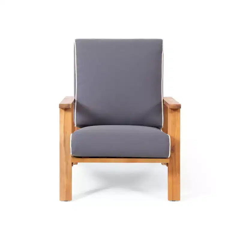 TUYOHW Sedia Adirondack Boho, Set da 1, Sedie da Giardino, Sedile da Conversazione da Esterno in Acacia per Portico, Giardino e Cortile, Capacità 180 kg