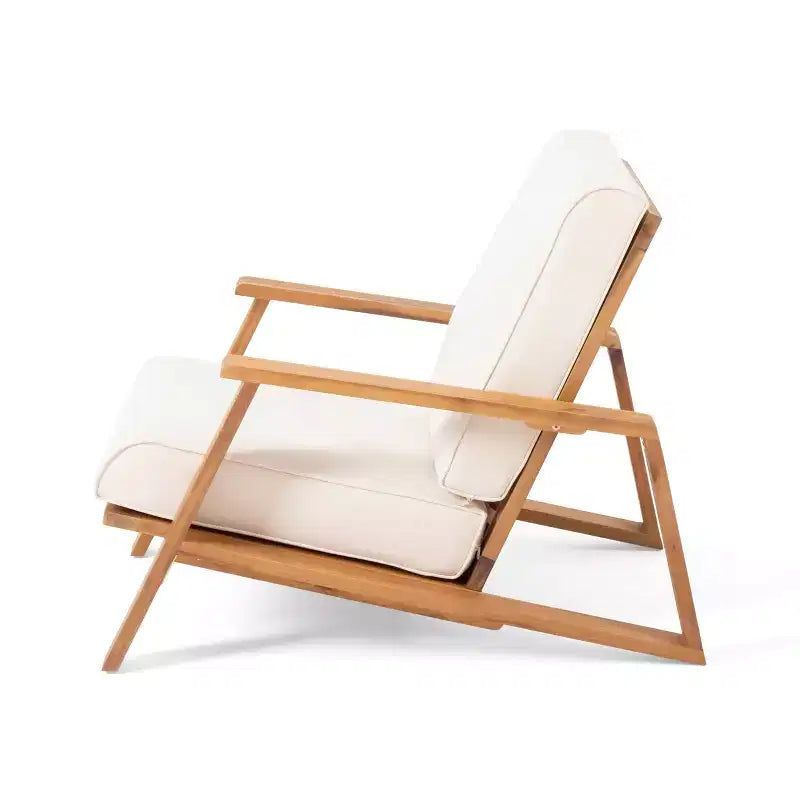 TUYOHW Sedia Adirondack Boho, Set da 1, Sedie da Giardino, Sedile da Conversazione da Esterno in Acacia per Portico, Giardino e Cortile, Capacità 180 kg