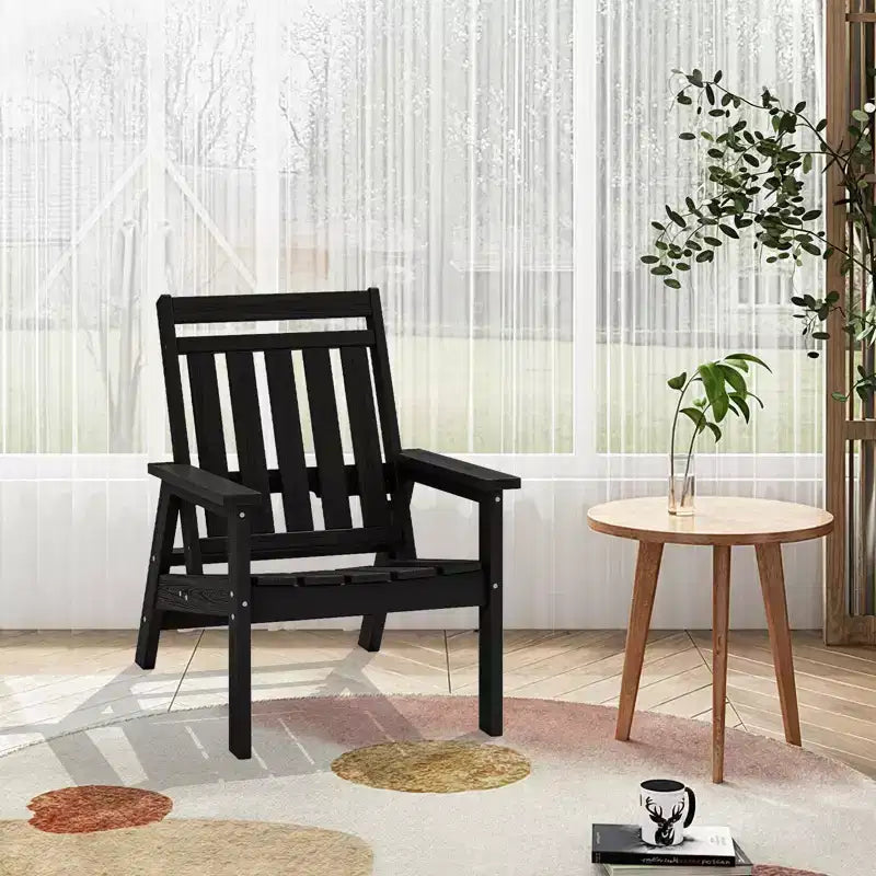 Sedia Adirondack regolabile da giardino Hyleory in HDPE, per tutte le stagioni