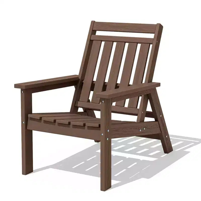 Sedia Adirondack regolabile da giardino Hyleory in HDPE, per tutte le stagioni