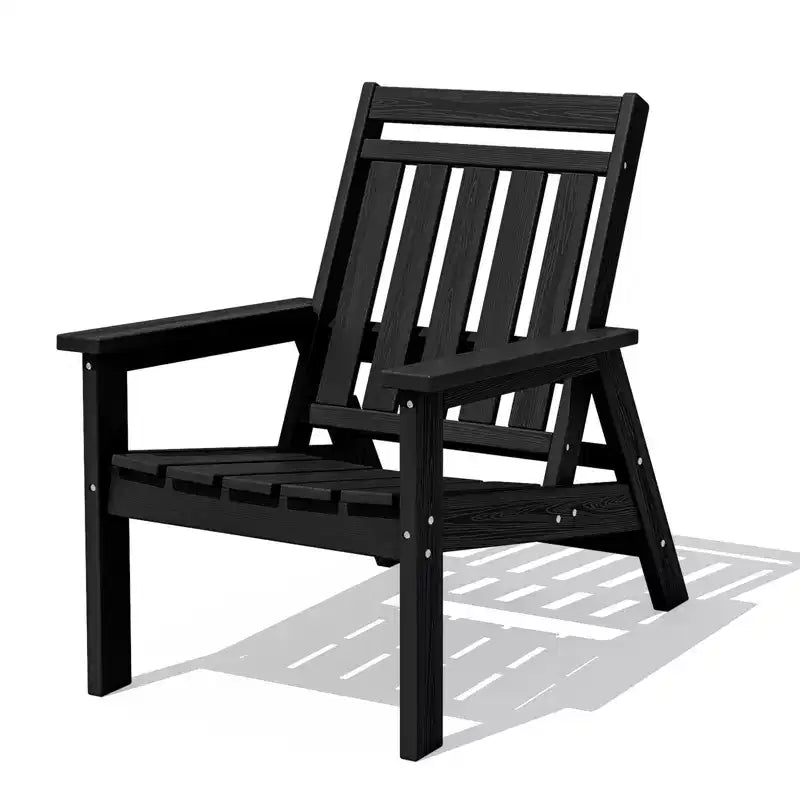 Sedia Adirondack regolabile da giardino Hyleory in HDPE, per tutte le stagioni