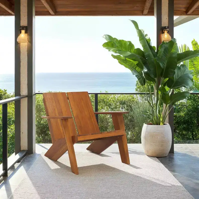 Maya Adirondack Chair Indoor/Outdoor - PAT6800 - Safavieh