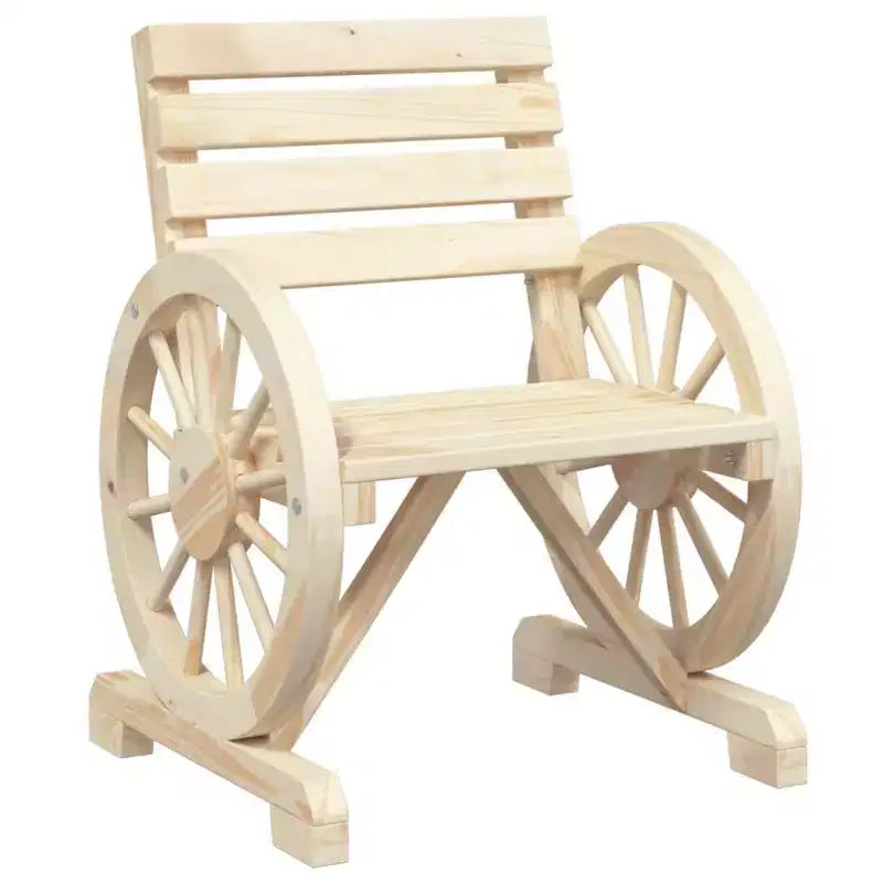 vidaXL Set Divani da Giardino 4 pz in Legno Massello di Abete per Esterni