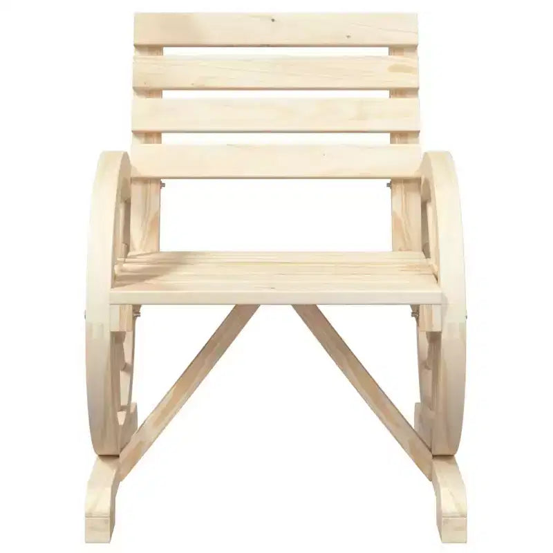 vidaXL Set Divani da Giardino 4 pz in Legno Massello di Abete per Esterni