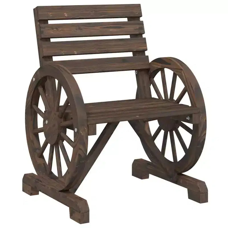 vidaXL Set Divani da Giardino 4 pz in Legno Massello di Abete per Esterni
