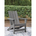 Signature Design by Ashley Lone View Bay Adirondack Chair, Outdoor Patio Chair, Gray MEGA-TUFF HDPE