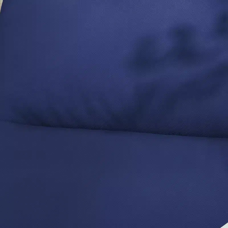 Cuscini per sedia da esterno Adirondack, cuscini di ricambio con lacci, cuscino per seduta e schienale, blu
