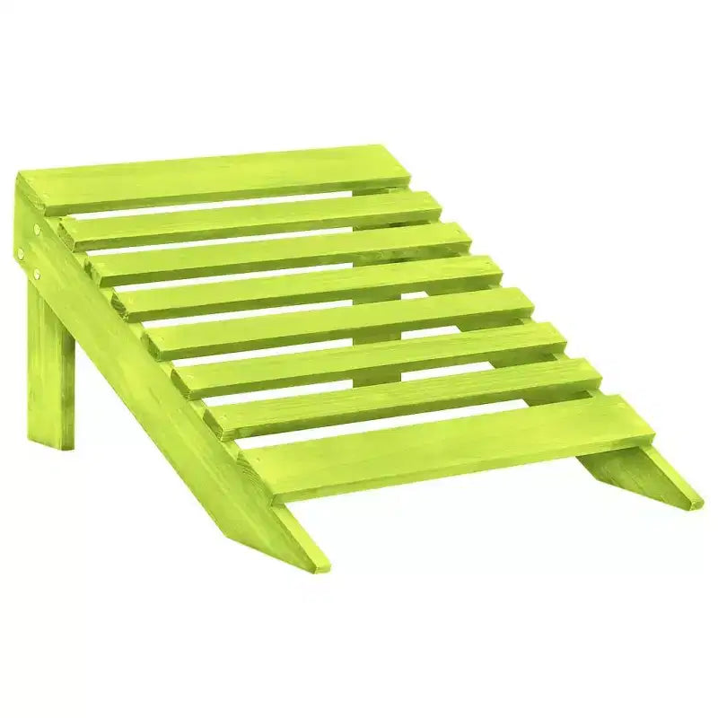 vidaXL Fauteuil Adirondack 2 places avec repose-pieds - Bois de sapin massif - Plusieurs couleurs
