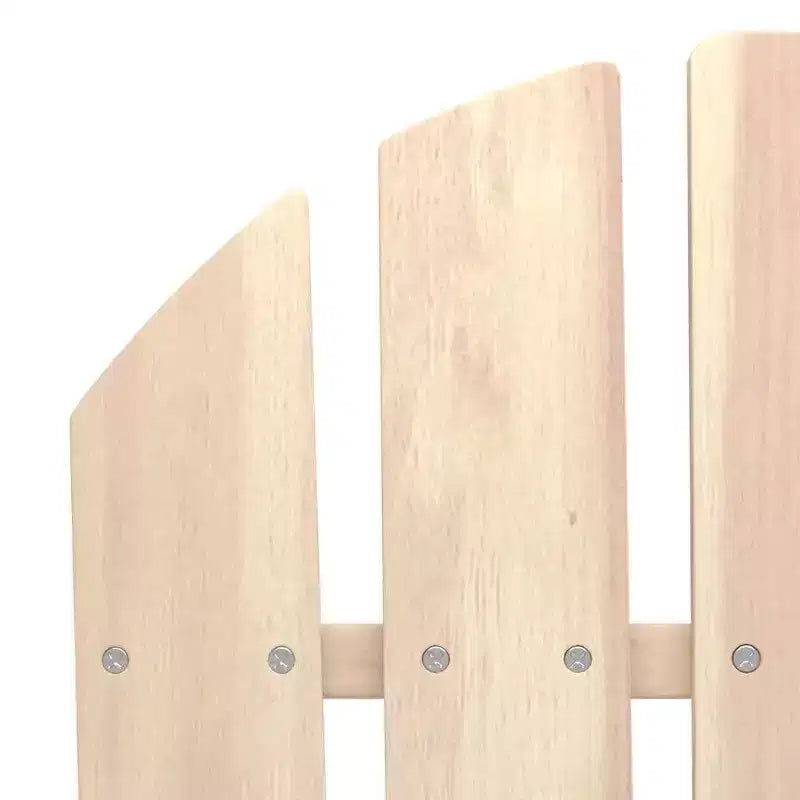 vidaXL Sedia Adirondack da Giardino a 2 Posti Mobili da Esterno in Legno Massello di Abete