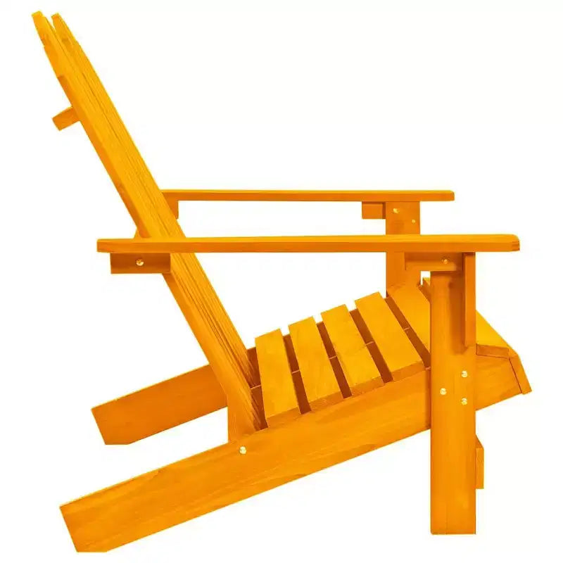 vidaXL Sedia Adirondack da Giardino a 2 Posti Mobili da Esterno in Legno Massello di Abete